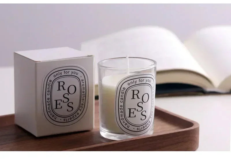 Transparent Romantic Aromatherapy Candle Lamp Gift Aromatherapy Candle Guest Gift Candle Wedding Candle Candle Jar