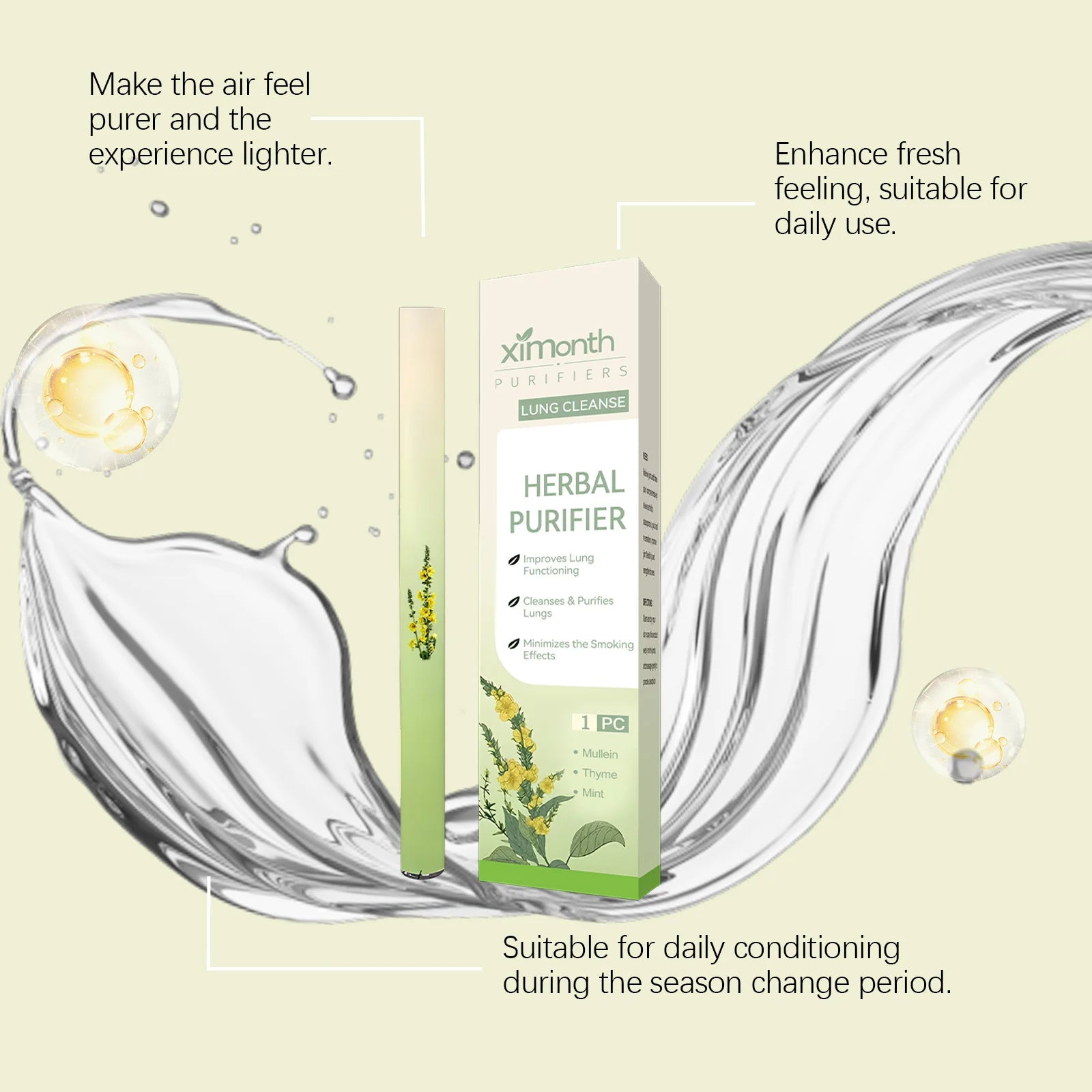 Body Care Stick Gentle Nourishing Care for the Body Herbal Essence Moisturizing and Cleansing Care Stick