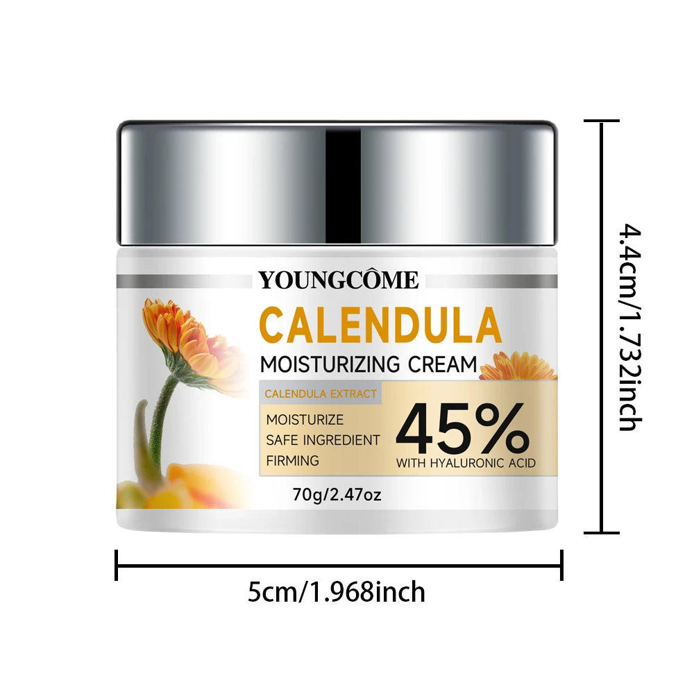 Calendula Motsturizing Cream Improve Skin Lifting Firming Facial  Anti aging Wrinkle Can Care Repair Fade Fine Lines Whiten Skin
