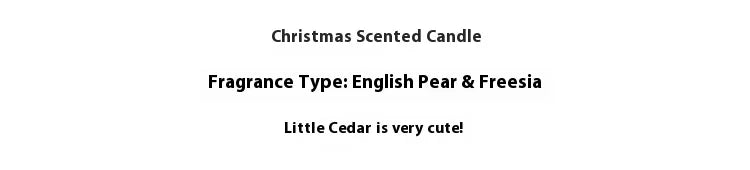 Christmas Tree Candles, Scented Candles High-quality Appearance Gifts Fresh Souvenirs Carved Candles Cedar