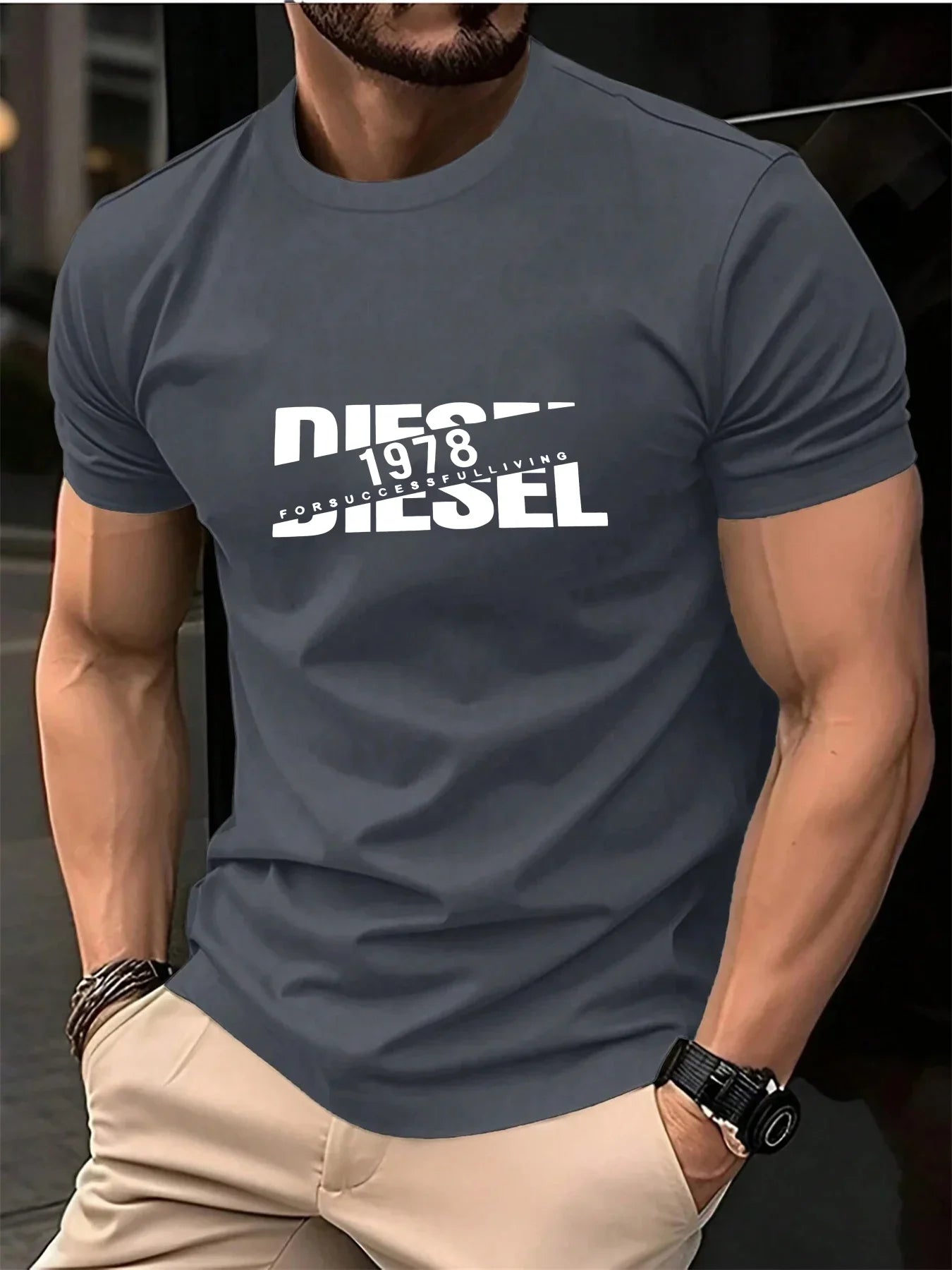 2026 new trend hot men's and women's fashion T-shirts, black T-shirts, Comfortable and loose men's and women's T-shirts