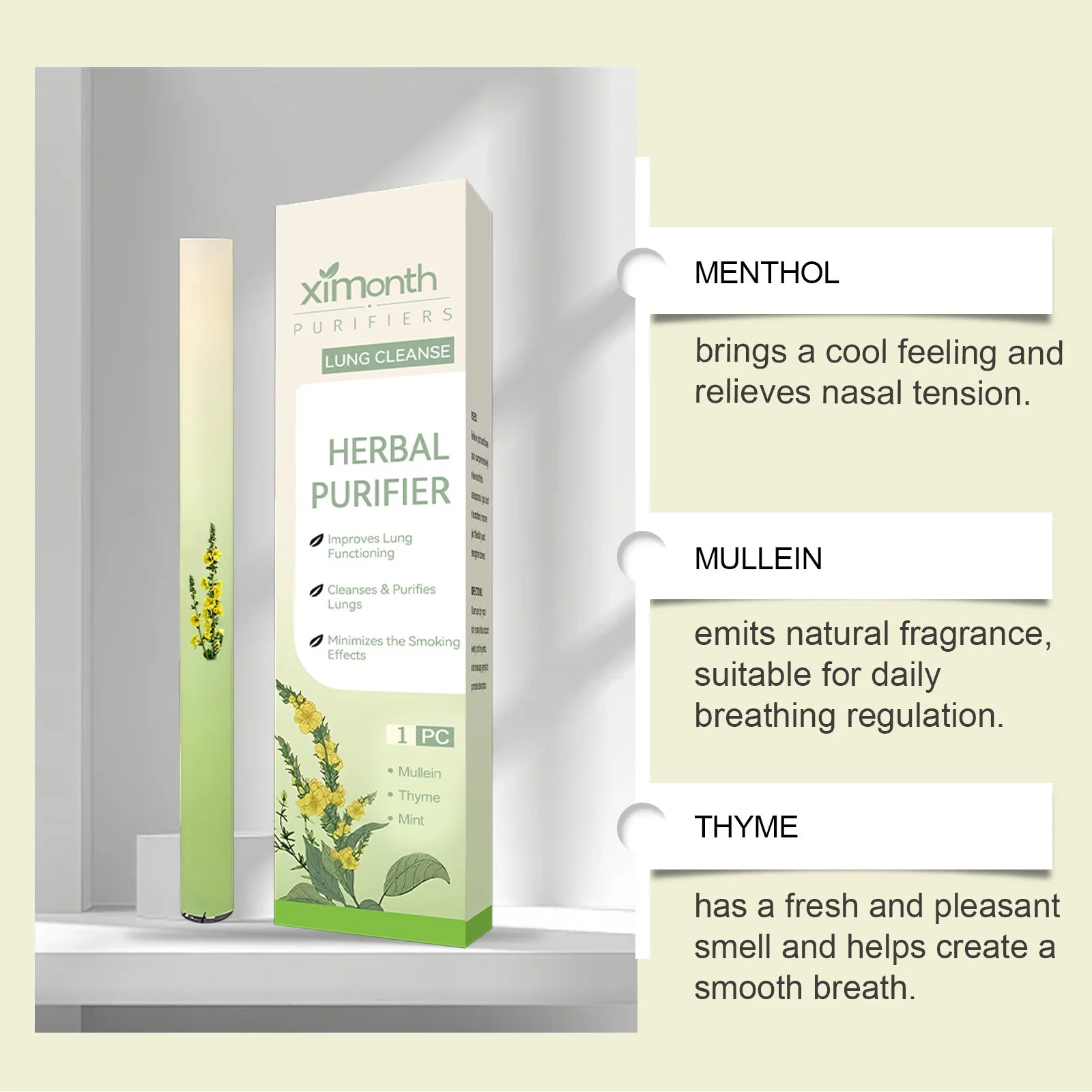 Body Care Stick Gentle Nourishing Care for the Body Herbal Essence Moisturizing and Cleansing Care Stick