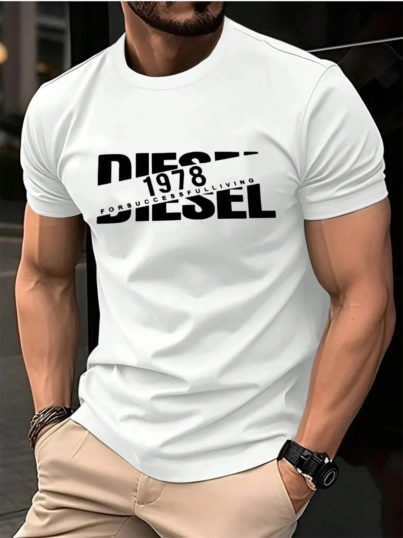 2026 new trend hot men's and women's fashion T-shirts, black T-shirts, Comfortable and loose men's and women's T-shirts