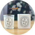 Transparent Romantic Aromatherapy Candle Lamp Gift Aromatherapy Candle Guest Gift Candle Wedding Candle Candle Jar